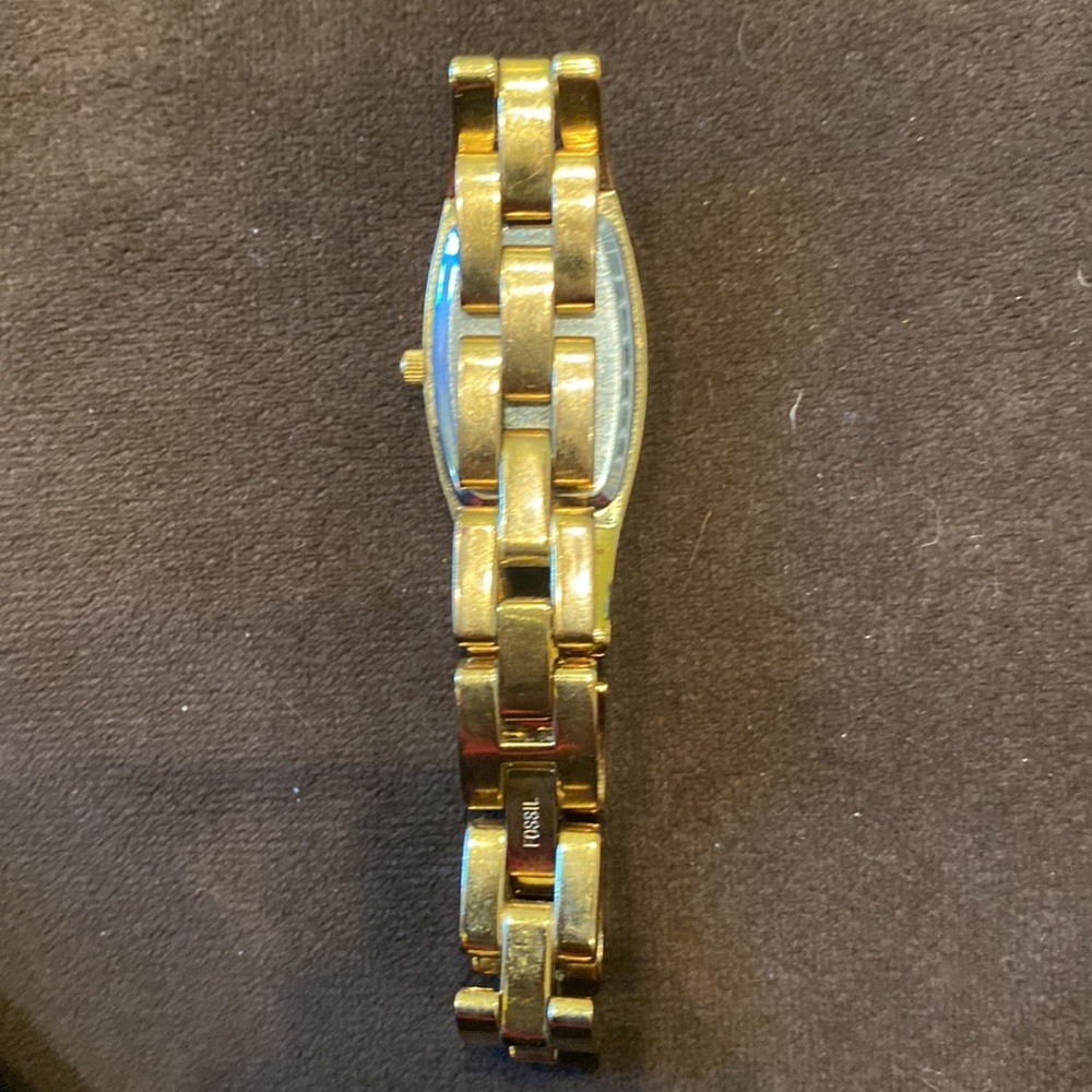 Fossil Gold Plated Watch - Picture 2 of 7